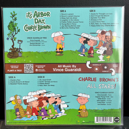 VINCE GUARALDI - IT'S ARBOR DAY, CHARLIE BROWN / CHARLIE BROWN'S (2026 RSD VINYL) | Mint (M) Mint (M)-