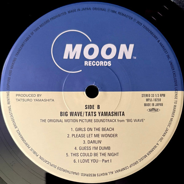 Big Wave = ビッグウェイブ (VINYL) | Mint (M) Mint (M)-