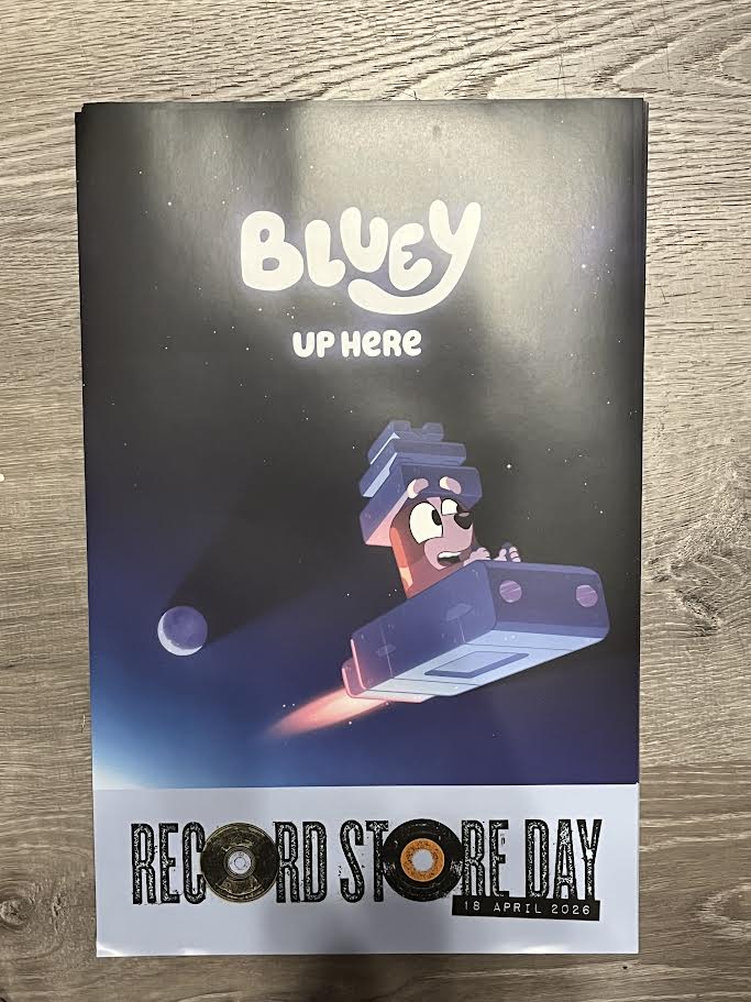 Bluey - UP HERE (RSD 2026 11x17" POSTER) | Mint (M)-