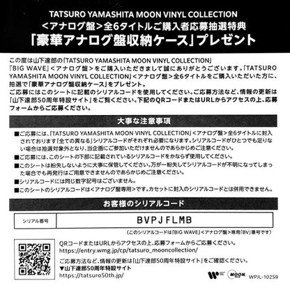 Big Wave = ビッグウェイブ (VINYL) | Mint (M) Mint (M)-