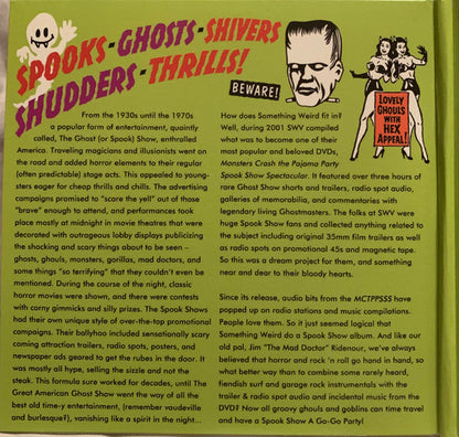 Various - Something Weird Spook Show Spectacular A-Go-Go (CD/DVD) | Mint (M) Mint (M)-