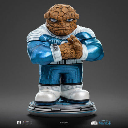 Fantastic Four - MiniCo Fantastic Four Metallic First Steps 4 Pack (Large Item, Statue, Collectible,) |-