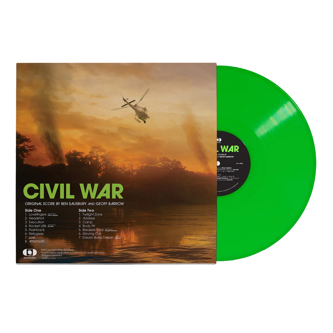 Ben Salisbury - Civil War (GREEN VINYL) | Mint (M) Mint (M)-