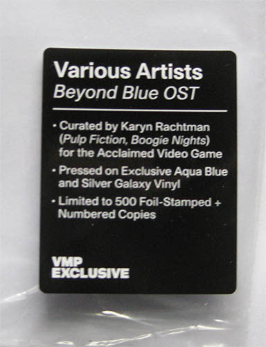 Various - Beyond Blue Original Soundtrack (COLOR VINYL - VMP) | Mint (M) Mint (M)-