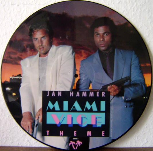 Miami Vice Theme / You Belong To The City *SEALED/HYPE* | Mint (M) Generic-