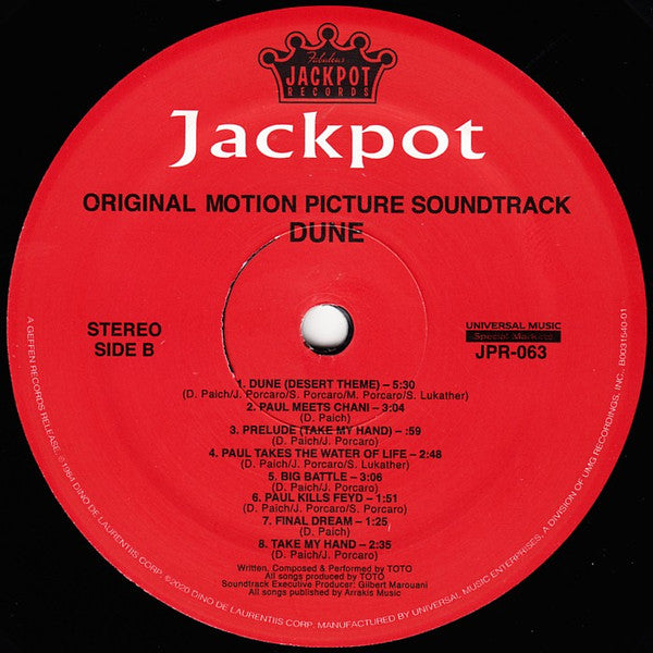 Dune (Original Soundtrack Recording)(VINYL) | Mint (M) Mint (M)-