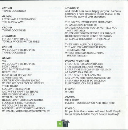 Stephen Schwartz - Wicked (Original Broadway Cast Recording) (CD) | Mint (M) Mint (M)-