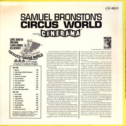 Dimitri Tiomkin - Circus World - The Original Sound Track Album (VINYL) | Mint (M) Near Mint (NM)-