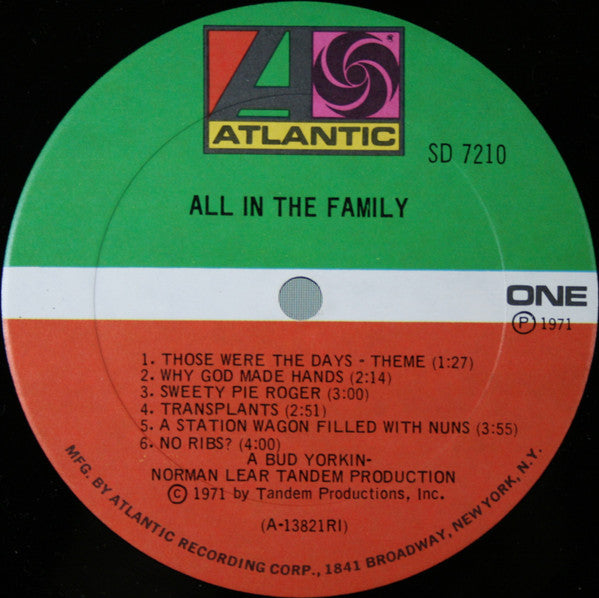 "All In The Family" Cast - All In The Family | Mint (M) Near Mint (NM)-