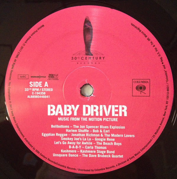 Various - Baby Driver (Music From The Motion Picture) | Mint (M) Mint (M)-