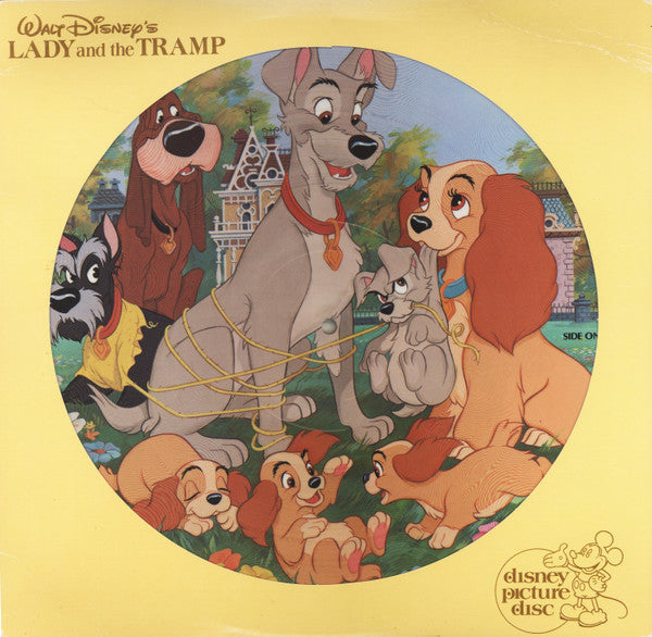 Various - Walt Disney's "Lady And The Tramp" - Including Songs From The Motion Picture (VINYL) | Mint (M) Near Mint (NM)-