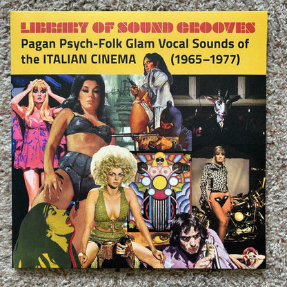 Library Of Sound Grooves: Pagan Psych-Folk Glam Vocal Sounds Of The Italian Cinema (1965 - 1977) (VINYL) | Mint (M) Mint (M)-