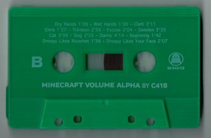 Minecraft Volume Alpha (CASSETTE - UNOFFICAL) | Mint (M) Mint (M)-