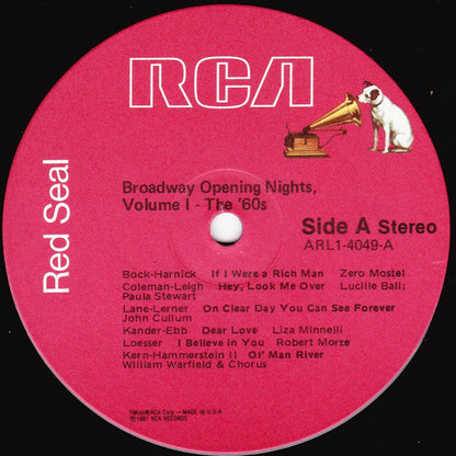 Various - Broadway Opening Nights - Vol. 1 | Mint (M) Near Mint (NM)-
