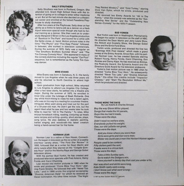 "All In The Family" Cast - All In The Family | Mint (M) Near Mint (NM)-