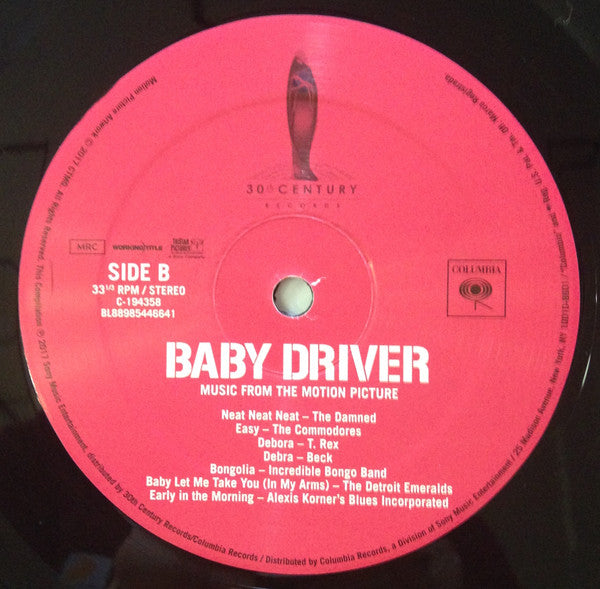 Various - Baby Driver (Music From The Motion Picture) | Mint (M) Mint (M)-