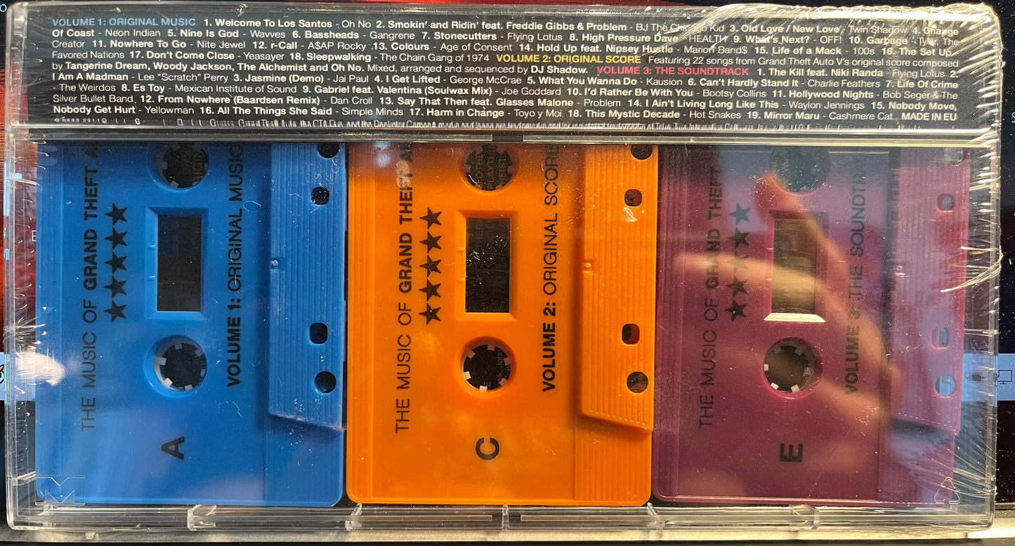 Grand Theft Auto V *3xCassette* | Mint (M) Mint (M)-