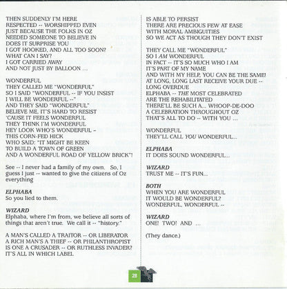 Stephen Schwartz - Wicked (Original Broadway Cast Recording) (CD) | Mint (M) Mint (M)-