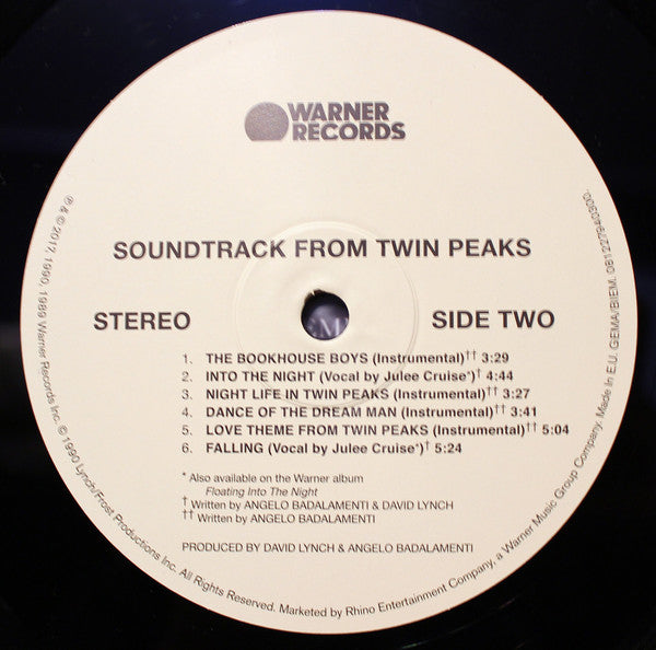 Angelo Badalamenti - Music From Twin Peaks (VINYL) | Mint (M) Mint (M)-