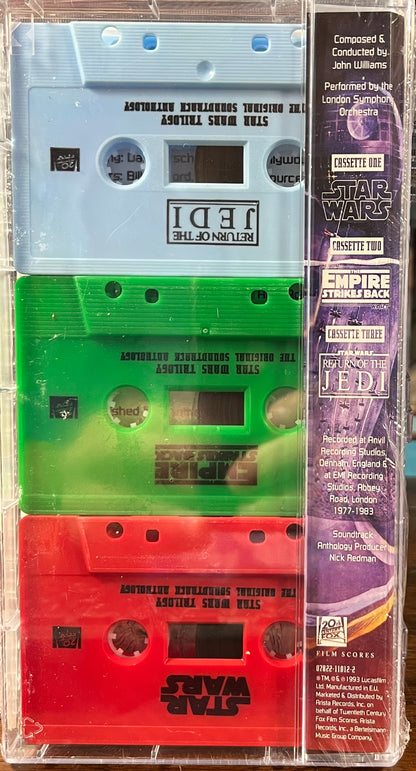 John Williams - STAR WARS TRILOGY (3xUNOFFICIAL CASSETTE BOX) | Mint (M) Mint (M)-