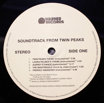 Angelo Badalamenti - Music From Twin Peaks (VINYL) | Mint (M) Mint (M)-