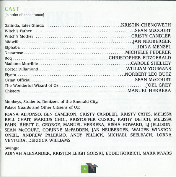 Stephen Schwartz - Wicked (Original Broadway Cast Recording) (CD) | Mint (M) Mint (M)-