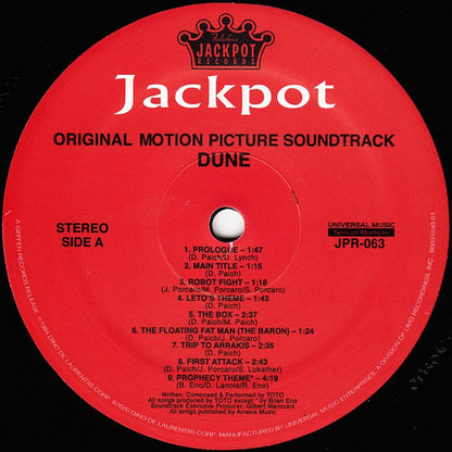 Dune (Original Soundtrack Recording)(VINYL) | Mint (M) Mint (M)-