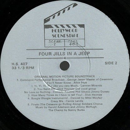 Various - Four Jills In A Jeep (Original Soundtrack) (VINYL) | Excellent+ (EX+) Excellent (EX)--