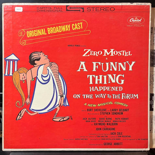 "A Funny Thing Happened On The Way To The Forum" O - A Funny Thing Happened On The Way To The Forum (VINYL) | Excellent+ (EX+) Excellent (EX)--