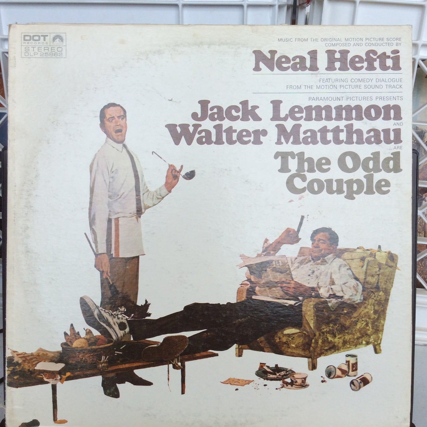 Neal Hefti - The Odd Couple (Music From The Original Motion Picture Score) (VINYL) | Excellent+ (EX+) Very Good Plus (VG+)--