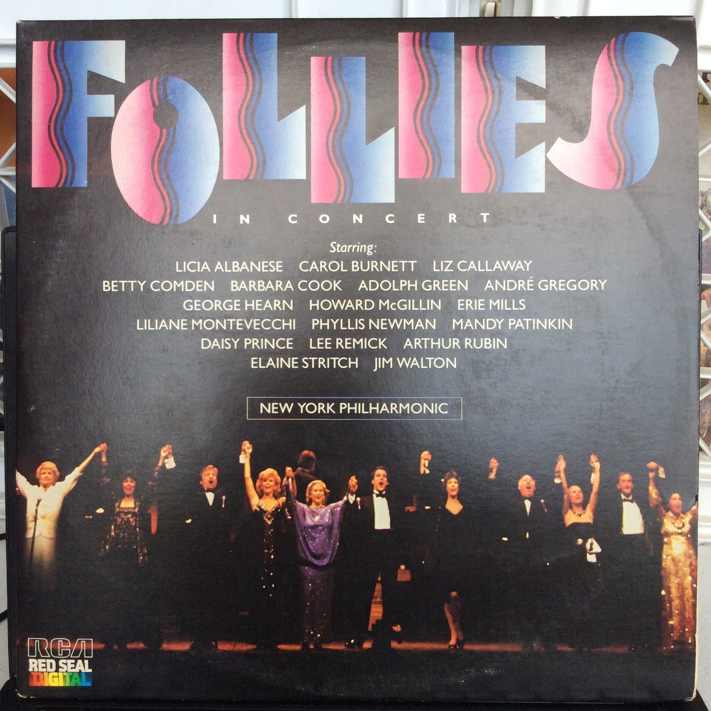 Stephen Sondheim - Follies In Concert (2xVINYL) | Excellent+ (EX+) Excellent (EX)--