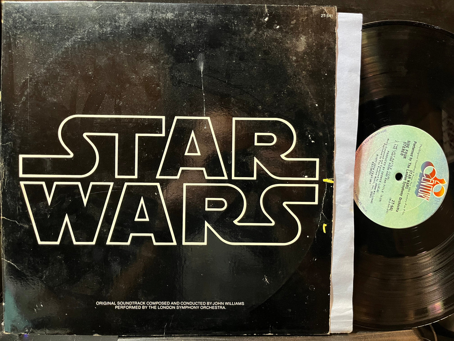 John Williams, The London Symphony Orchestra - Star Wars (VINYL 2xLP 20TH CENTURY 2T-541 1977) | USED Excellent+ (EX+) Very Good Plus (VG+)-