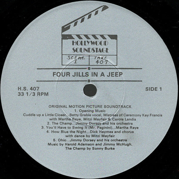 Various - Four Jills In A Jeep (Original Soundtrack) (VINYL) | Excellent+ (EX+) Excellent (EX)--
