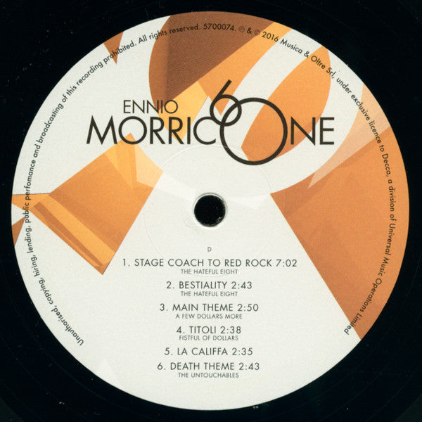 Ennio Morricone - 60 Years of Music (2xVINYL) | Excellent (EX) Excellent+ (EX+)--