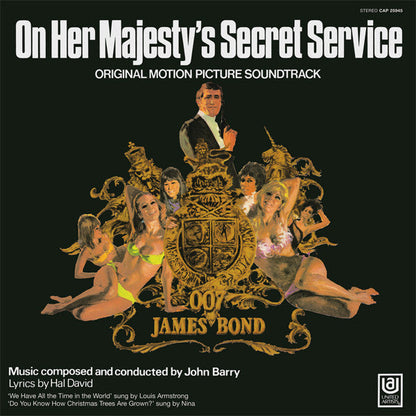 John Barry - On Her Majesty's Secret Service (Original Motion Picture Soundtrack) (VINYL) | Excellent (EX) Near Mint (NM)--