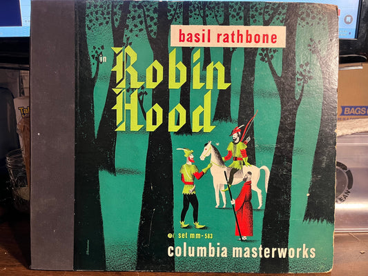 Basil Rathbone - Robin Hood *78RPM* | Excellent (EX) Very Good Plus (VG+)--