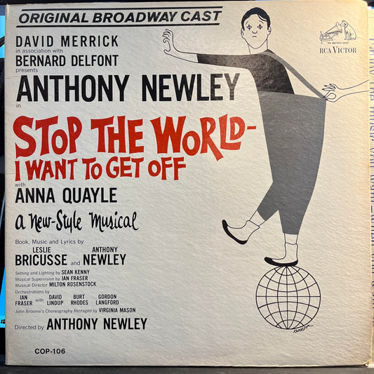 Anthony Newley - Stop The World - I Want To Get Off (Original Broadway Cast) | Excellent (EX) Excellent (EX)--