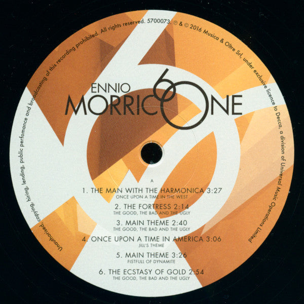 Ennio Morricone - 60 Years of Music (2xVINYL) | Excellent (EX) Excellent+ (EX+)--