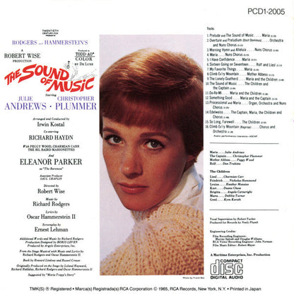 Rodgers & Hammerstein - The Sound Of Music (An Original Soundtrack Recording) (CD) | Excellent (EX) Near Mint (NM)--