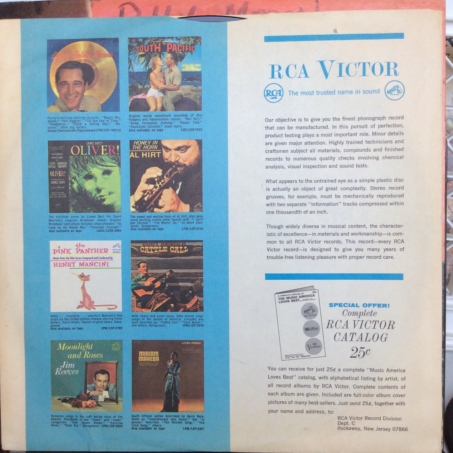 Hugo Montenegro - Original Music From The Man From U.N.C.L.E. (VINYL) | Excellent (EX) Very Good Plus (VG+)--