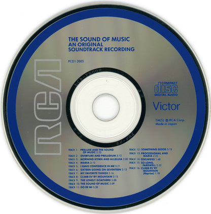 Rodgers & Hammerstein - The Sound Of Music (An Original Soundtrack Recording) (CD) | Excellent (EX) Near Mint (NM)--