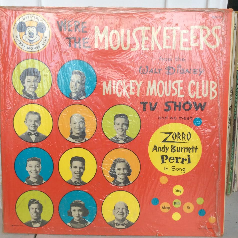 The Mouseketeers - We're The Mouseketeers (VINYL) | Good Plus (G+) Excellent (EX)--