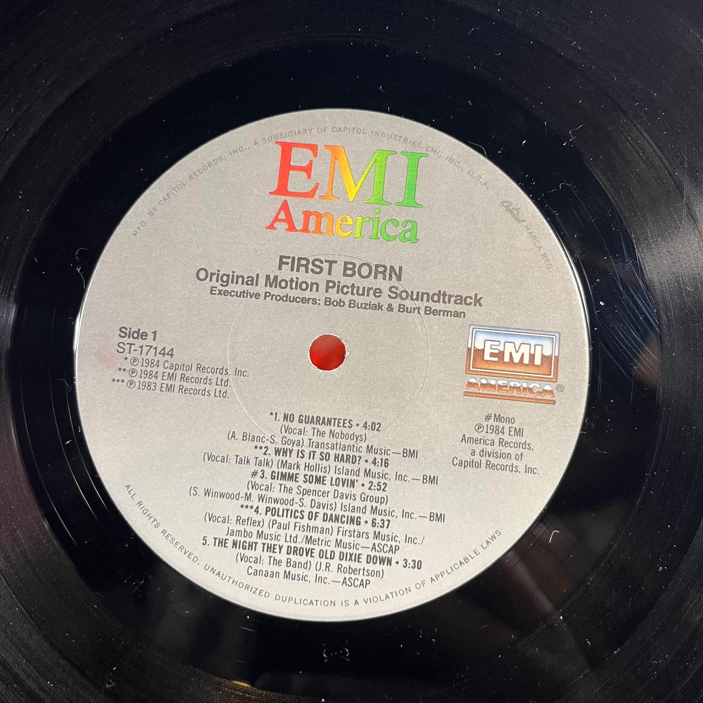Various - First Born (Original Motion Picture Soundtrack) | Near Mint (NM) Very Good Plus (VG+)-