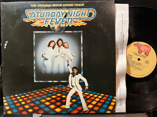 Various - Saturday Night Fever (The Original Movie Sound Track) (VINYL 2xLP RSO 2658 123 1977) | Near Mint- (NM-) Excellent (EX)--