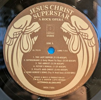 Andrew Lloyd Webber And Tim Rice - Jesus Christ Superstar (2xVINYL) | Near Mint (NM) Excellent (EX)-