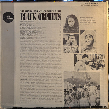 Various - The Original Sound Track From The Film Black Orpheus (VINYL) | Near Mint (NM) Excellent (EX)-
