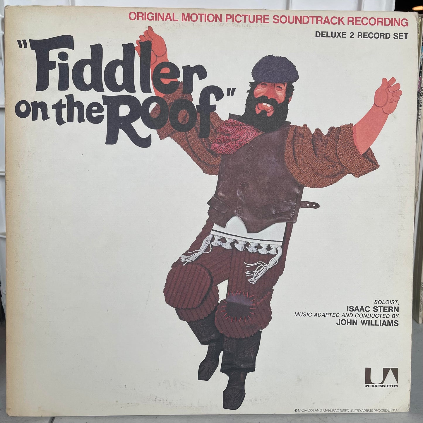 John Williams (4) - Fiddler On The Roof (Original Motion Picture Soundtrack Recording) (VINYL) | Near Mint- (NM-) Excellent (EX)-