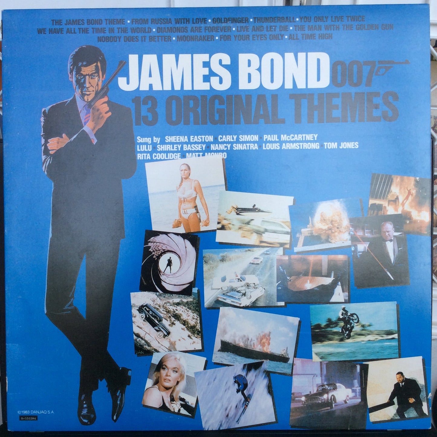 Various - James Bond - 13 Original Themes (VINYL) | Near Mint (NM) Excellent+ (EX+)-