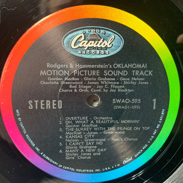 Rodgers & Hammerstein - Oklahoma (VINYL) | Near Mint (NM) Near Mint (NM)-