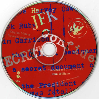 John Williams (4) - JFK (Original Motion Picture Soundtrack) (CD) | Near Mint (NM or M-) Excellent (EX)--